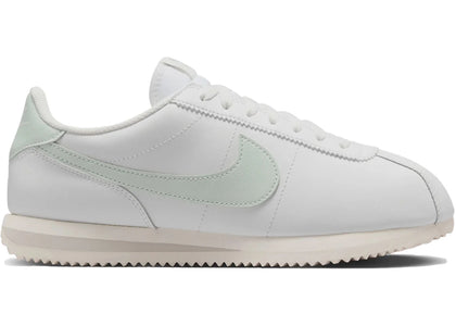 Nike Cortez Leather Summit White Light Silver (Women's) - authentic Nike sneakers