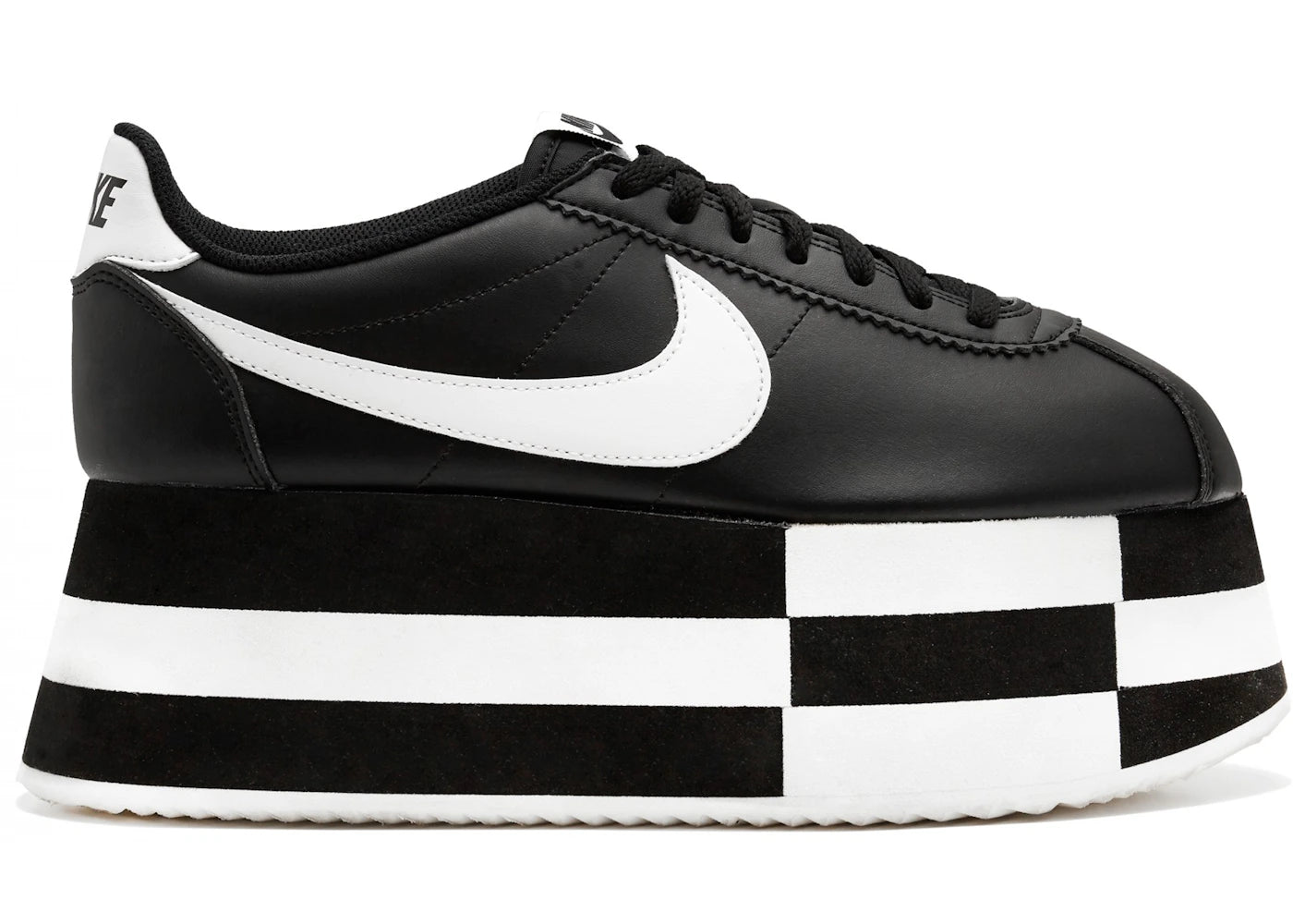 Nike Cortez Platform Comme des Garcons Black (Women's) - vue secondaire A