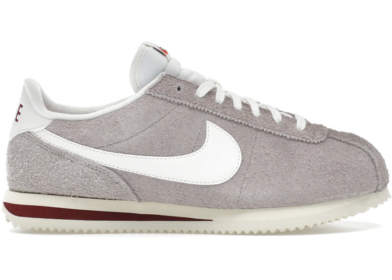 Nike Cortez SE Suede College Grey Dark Team Red Coconut Milk Sail sneakers - authentic Nike shoes