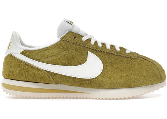 Nike Cortez SE Suede Pacific Moss Infinite Gold Muslin Sail sneakers - authentic Nike shoes