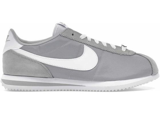 Nike Cortez Textile Flat Silver White sneakers - authentic Nike shoes