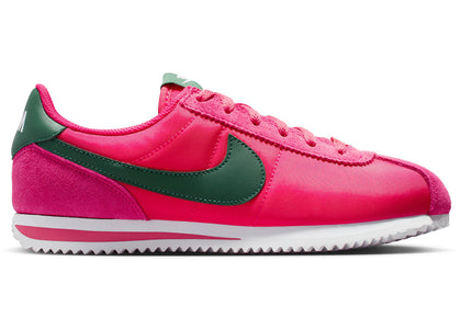 Nike Cortez Textile Rush Pink White Fir (GS) - authentic Nike sneakers