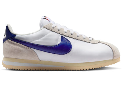 Nike Cortez Textile White Phantom Alabaster Deep Night (Women's) - authentic Nike sneakers