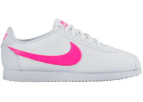 Nike Cortez White Pink Blast (GS) - authentic Nike sneakers