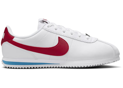 Nike Cortez White Varsity Blue Varsity Red (GS) - authentic Nike sneakers
