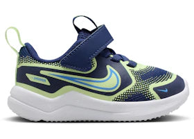 Nike Cosmic Runner Blue Void Barely Volt University Blue (TD) - vue 360