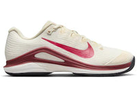 Nike Court Air Zoom Vapor 12 HC Pale Ivory Sail Team Red Rush Pink (Women's)
