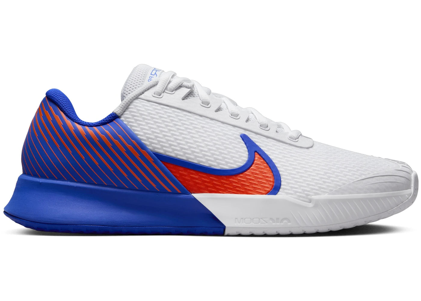 Nike Court Air Zoom Vapor Pro 2 HC White Hyper Royal Hyper Crimson - vue 360