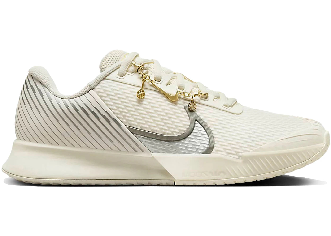 Nike Court Air Zoom Vapor Pro 2 Premium HC Gold Flair Pack (Women's) - vue secondaire A