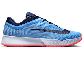 Nike Court Air Zoom Vapor Pro 3 HC University Blue Hot Lava Navy - vue 360