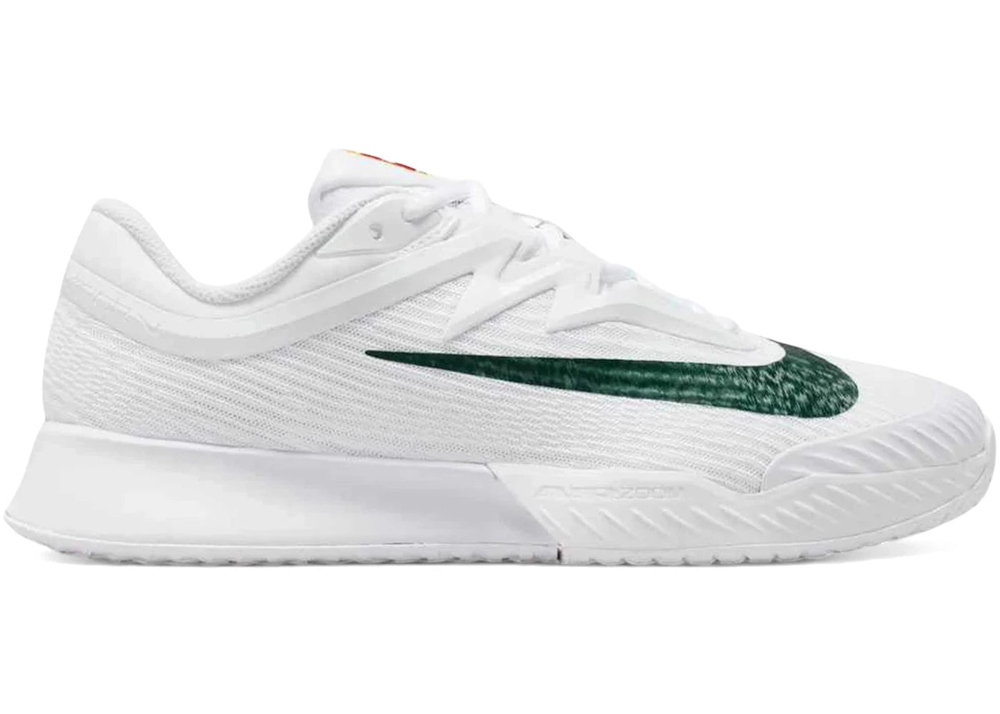 Nike Court Air Zoom Vapor Pro 3 HC White Gorge Green - vue 360