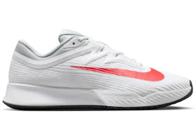 Nike Court Air Zoom Vapor Pro 3 HC White Platinum Light Crimson - vue 360
