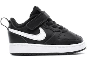 Nike Court Borough Low 2 Black White (TD) - vue 360