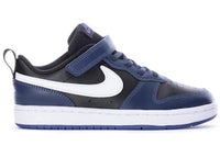 Nike Court Borough Low 2 Midnight Navy Black White (PS)