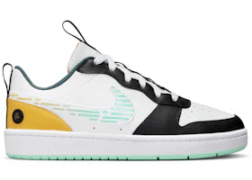 Nike Court Borough Low 2 SE Laser Orange Barely Green (GS) - vue 360