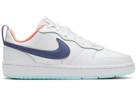 Nike Court Borough Low 2 White Navy (GS)