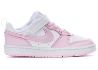 Nike Court Borough Low 2 White Pink Foam (PS)