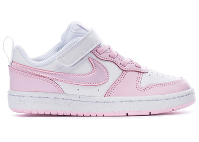 Nike Court Borough Low 2 White Pink Foam (PS)