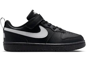 Nike Court Borough Low Recraft Black Grey Fog (PS) - vue 360