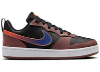 Nike Court Borough Low Recraft Black Red Sepia Orange Deep Night (GS)