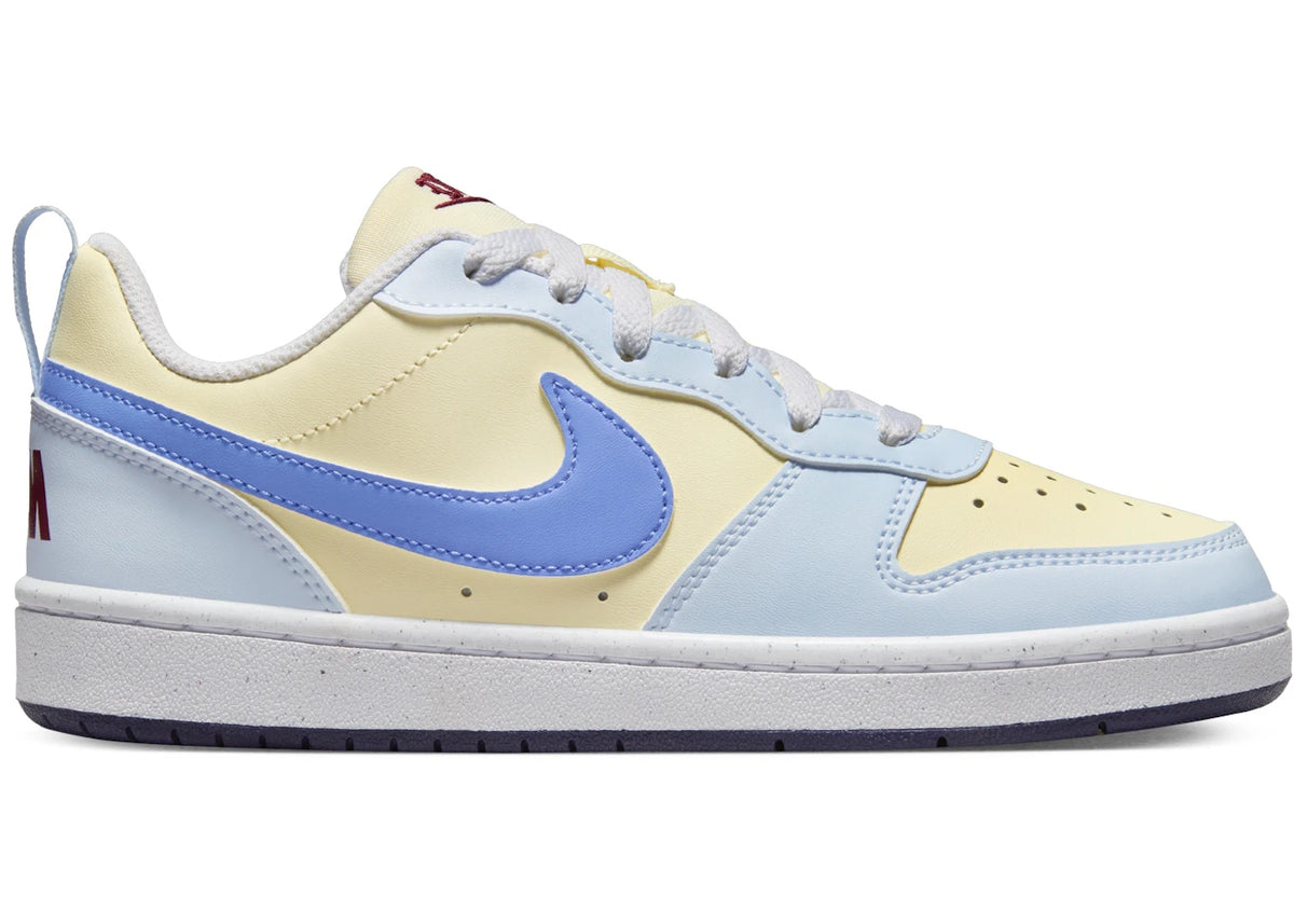 Nike Court Borough Low Recraft Coconut Milk White Blue Tint Polar (GS) - vue secondaire A