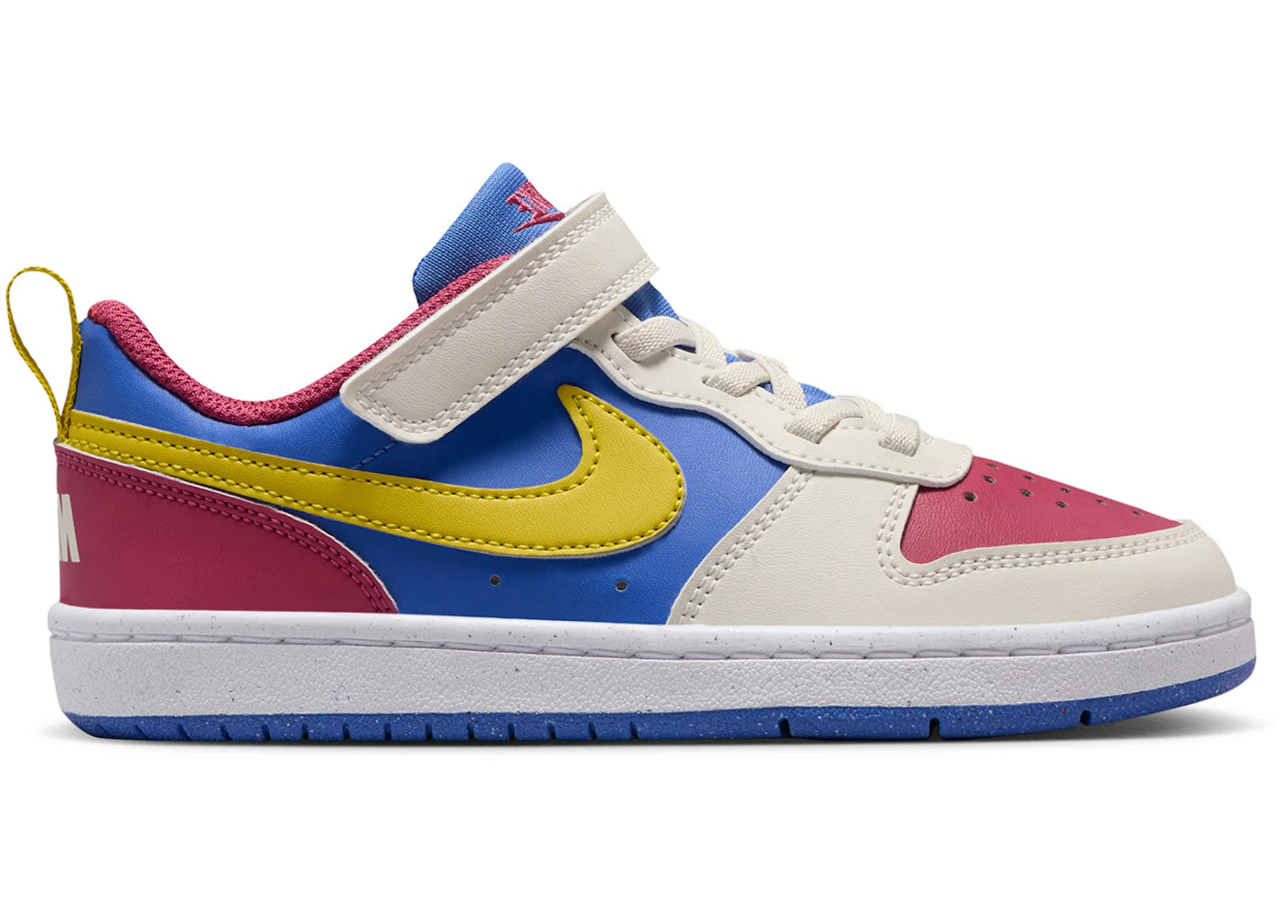 Nike Court Borough Low Recraft Sweet Beet Comet Blue (PS) - vue 360
