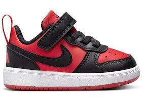 Nike Court Borough Low Recraft University Red Black (TD) - vue 360