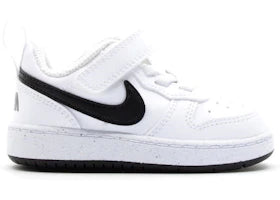 Nike Court Borough Low Recraft White Black Swoosh (TD)