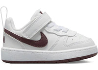 Nike Court Borough Low Recraft White Burgundy Crush (TD)