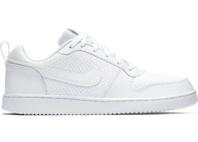 Nike Court Borough Low Triple White - vue 360