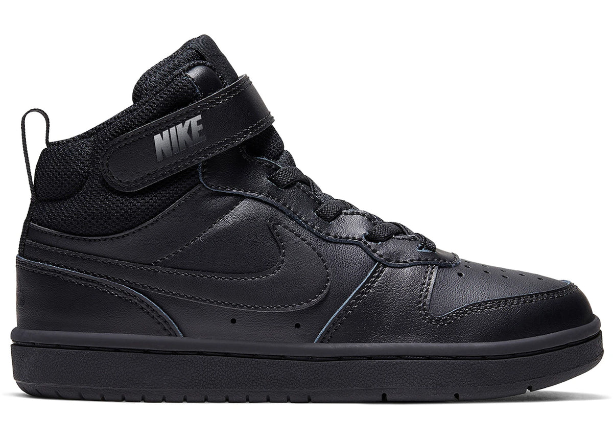 Nike Court Borough Mid 2 Black (PS) - vue secondaire A