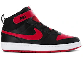 Nike Court Borough Mid 2 Black University Red (GS)
