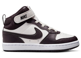Nike Court Borough Mid 2 Sail White Burgundy Ash (PS)