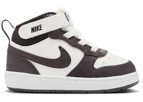 Nike Court Borough Mid 2 Sail White Burgundy Ash (TD) - vue 360