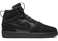 Nike Court Borough Mid 2 Triple Black (GS)