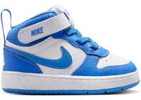 Nike Court Borough Mid 2 White Blue Crystal (TD)