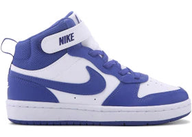 Nike Court Borough Mid 2 White Deep Night (GS) - vue 360