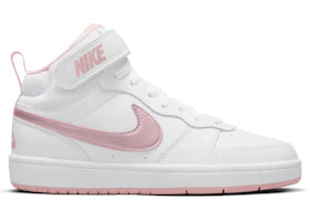 Nike Court Borough Mid 2 White Pink Glaze (GS)