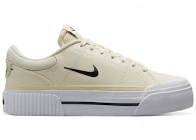 Nike Court Legacy Lift Pale Ivory Black (Women's)