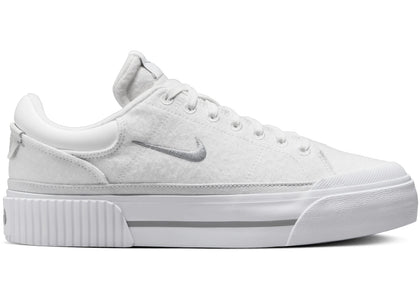 Nike Court Legacy Lift Summit White White Phantom Light Smoke Grey (Women's) - authentic Nike sneakers