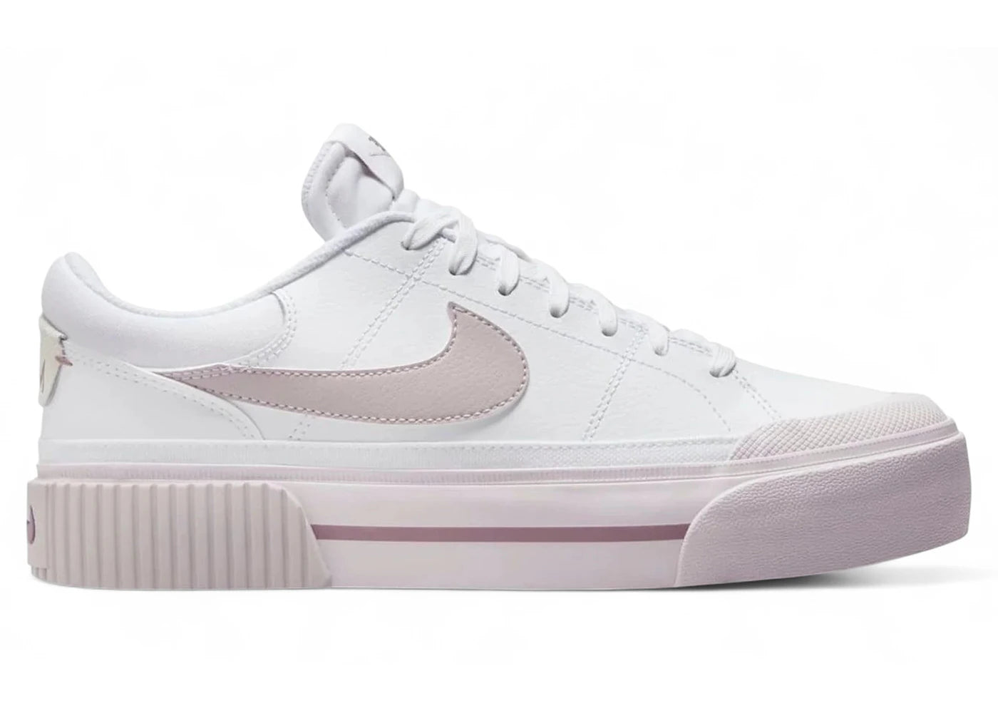 Nike Court Legacy Lift White Platinum Violet (Women's) - vue 360