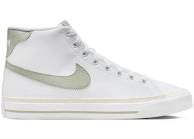 Nike Court Legacy Mid Next Nature White Phantom Jade Horizon (Women's) - vue 360
