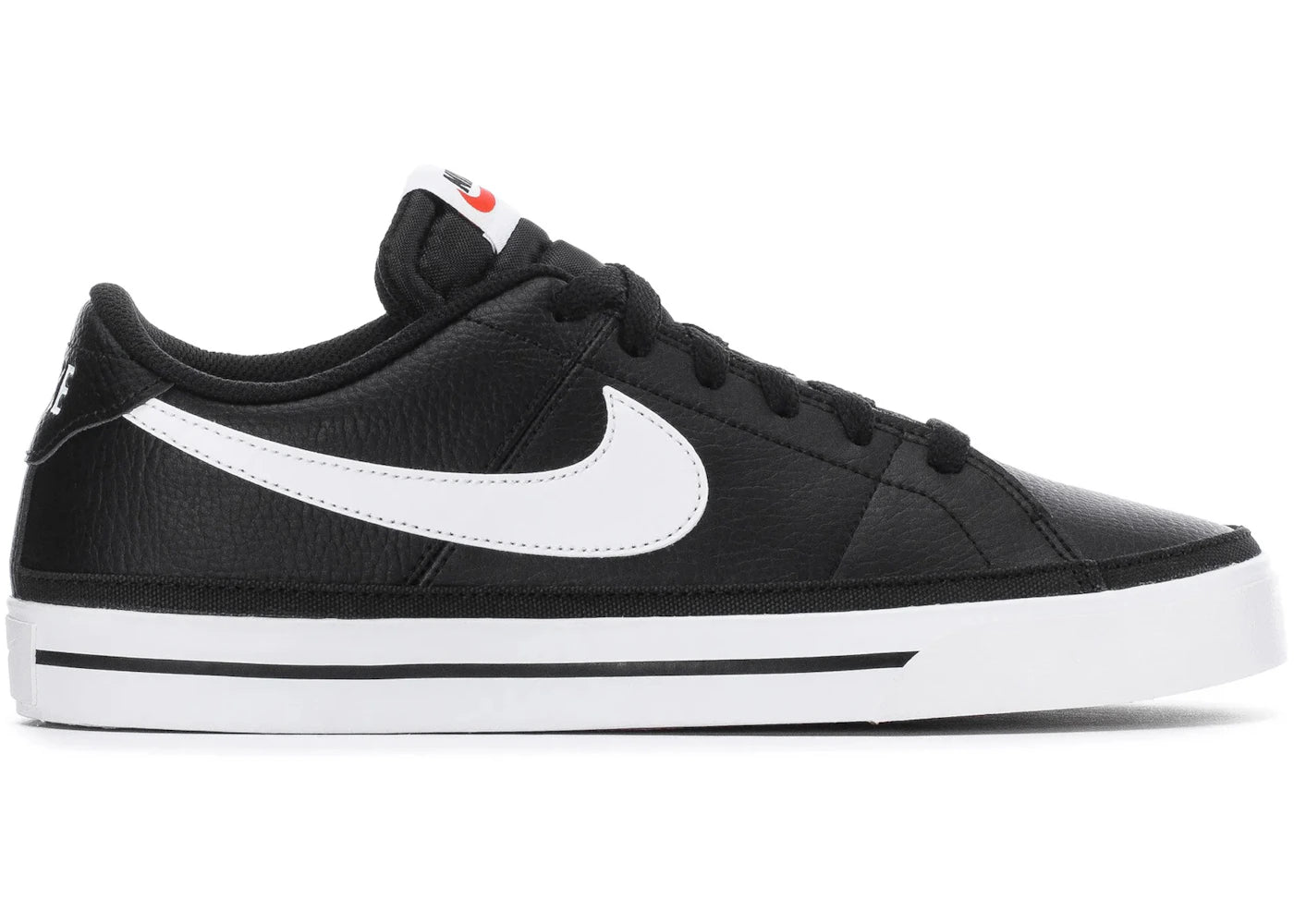 Nike Court Legacy Next Nature Black White - vue 360