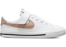 Nike Court Legacy White Black Hemp (PS) - vue 360