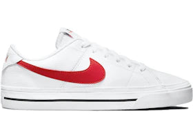 Nike Court Legacy White University Red - vue 360