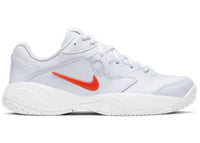Nike Court Lite 2 Football Grey Bright Crimson (Women's)