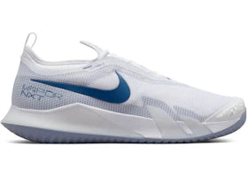 Nike Court React Vapor NXT HC White Mystic Navy - vue 360
