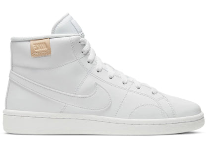 Nike Court Royale 2 Mid Triple White (Women's) - authentic Nike sneakers