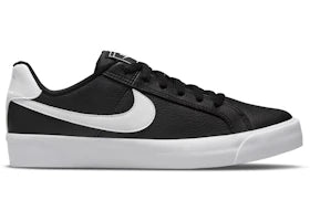 Nike Court Royale AC Black White (Women's) - vue 360