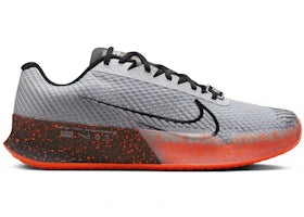 Nike Court Vapor 11 HC Premium Pure Platinum Black Hyper Crimson Metallic Silver